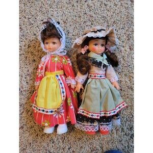 2 Vintage Plastic Dolls